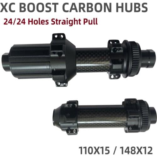 Boost Hub Middle Lock MTB Disc Bicycle Hubs Front-15x110mm Rear-12*148mm 24 Holes Available