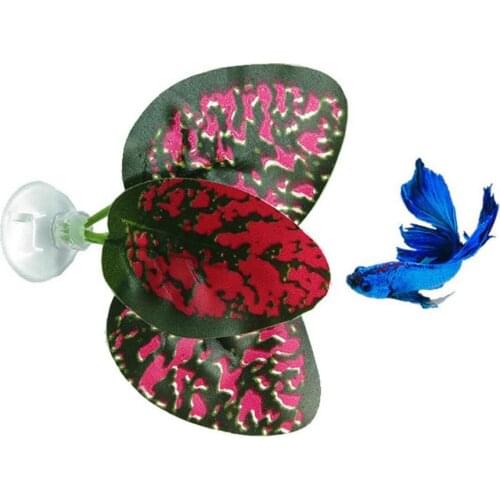 Oviposition Leaf Fish Tank Decoration Aquarium Decoration Fighting Fish Spawning Leaf Landscaping Decoration Aquarium Supplies