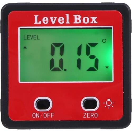 Electronic Goniometer Digital Horizontal Angle Measuring Instrument Protractor Woodworking Herramientas Carpinteria Marcenaria