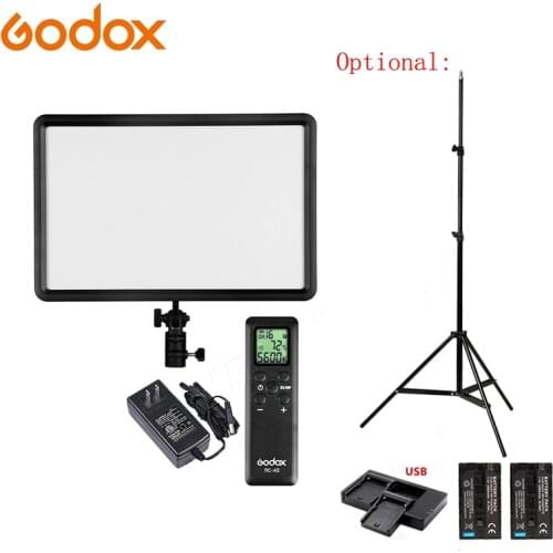GODOX LEDP260C Ultra-thin 30W 3300-5600k LED Video Light Panel Lamp for Digital DSLR Camera Studio Photography