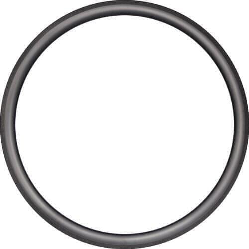 Hot Sale High Quality 25mm Wide 50mm Deep Taiwan Special Brake Surface Carbon Tubeless Road Bike Bicycle Rims 700C