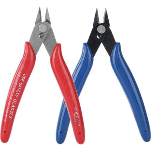 Side Cutting Nippers Wire Cable Cutter Steel Diagonal Pliers Tool Repair Jewelry Tool Wire Cutter Pliers easy open and bite