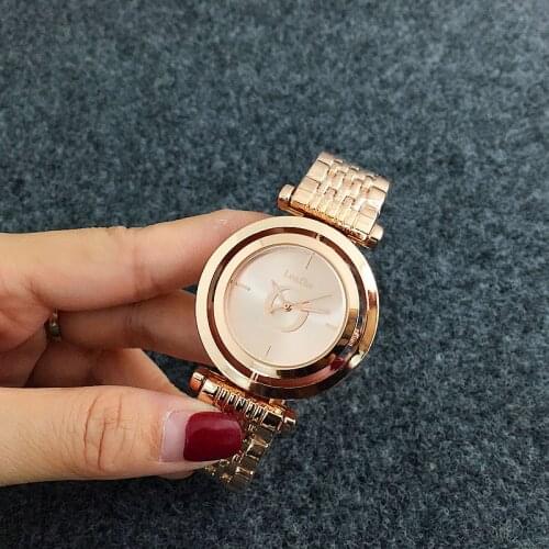 Hot Sell Womens Watch Silver Gold Stainless Ladies Quartz Watches Girls Famous Female Clock Montre Femme Reloj relogios