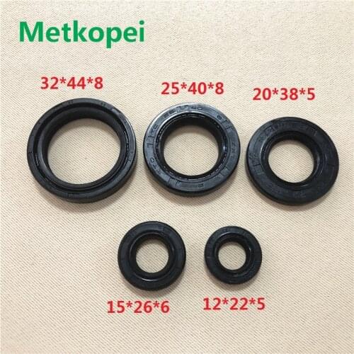 Scooter moped CY80 PW80 YMH80 full complete engine oil seal rubber crankshaft gear shaft seal for Yamaha 80cc CY 80 parts