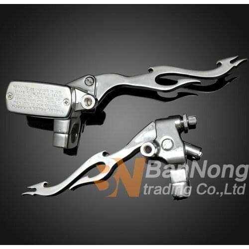 Motorcycle 1" 25mm Hydraulic Clutch lever mirror seat brake Master Cylinder For Honda Magna 250 750 Steed 400 600 Shadow 400 750