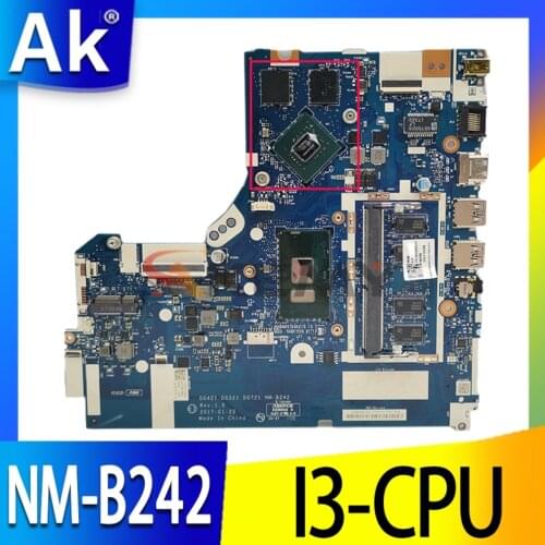 NM-B243 Laptop motherboard For Lenovo Ideapad 320-17IKB original mainboard 4GB-RAM I3-7100U GT940MX/920MX