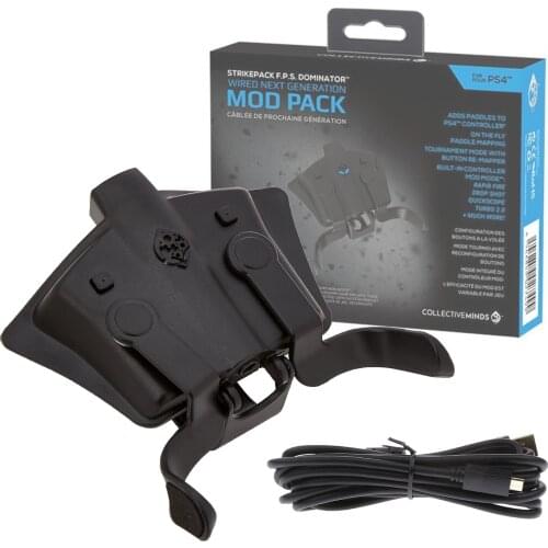 Original Minds Strike Pack F.P.S. for PS4 Controller for Dualshock 4 Dominator Paddles Trigger Button Turbo Adapter for PS4