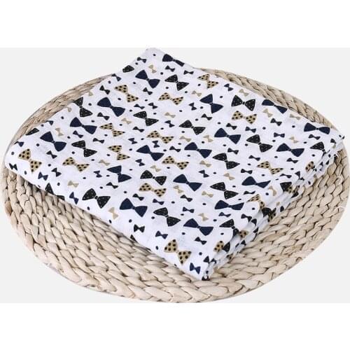 1Pc Baby Swaddling Blankets Soft Muslin Swaddles Newborn Blankets Bath Towel Infant Wrap sleepsack Multi-use Baby Wrap