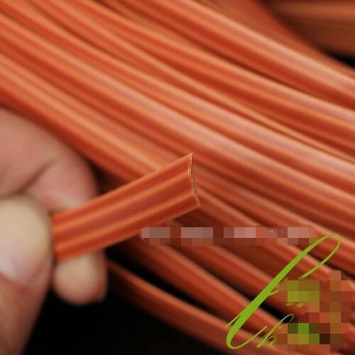 500G 70M Yellow Color Flat Synthetic Rattan Weaving Material 8MM Wide Plastic Rattan For Knit And Repair Chair Table