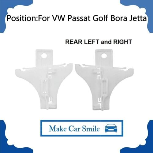 For VW Passat Golf Bora Jetta WINDOW REGULATOR REPAIR KIT CLIP REAR LEFT-RIGHT NEW