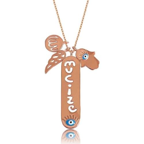 Silver Miracle Lady Necklace