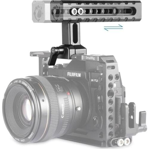 SmallRig DSLR Camera Top handle grip Camcorder Stabilizing NATO Handle Quick Release W SmallRig A6500 BMPCC 4K 6K Cage 1955