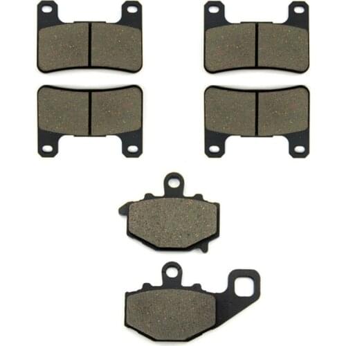 SOMMET Motorcycle Front + Rear Brake Pads Disks for Kawasaki Z1000 HCF (Ninja 1000 ABS) (12-14) Z 1000 LT379-379-192