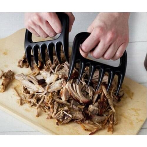 100Pcs/Lot Bear Claw Outdoor Barbecue Meat Handler Claws BBQ Tool Kitchen Fruit / Barbecue Fork ( 2Pcs/Set )