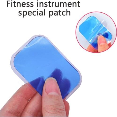 50/10PCS Gel Pads For EMS Abdominal Trainer Muscle Stimulator Exerciser Slimming Machine Accessories Slimming Products Wholesale