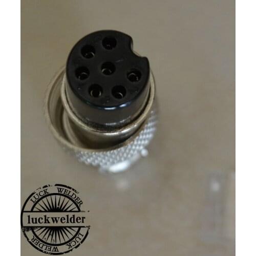 50pcs air connector 7 pins plasma cutting TIG welding torch connector