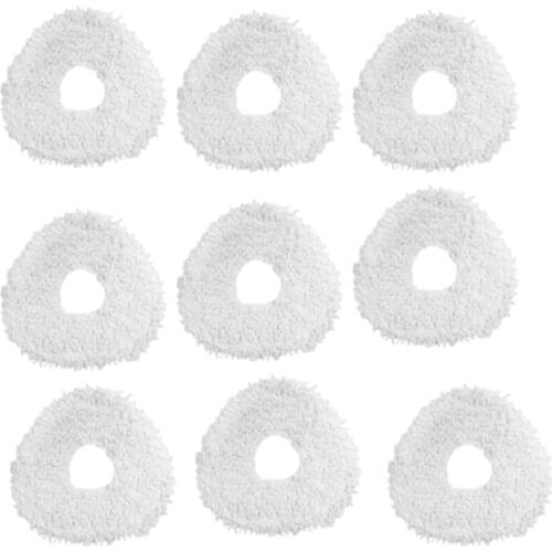 Mop Cloth For NARWAL YJCC001-1 Mop Cloth Robot Vacuum Cleaner Robot Accessories, 9 Pack