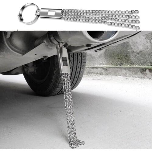 Car Universal Grounding Chain Anti-static Strip Ground Electrostatic Avoid Belt Metal Auto Grounding Belt Antistatic Wire Bar