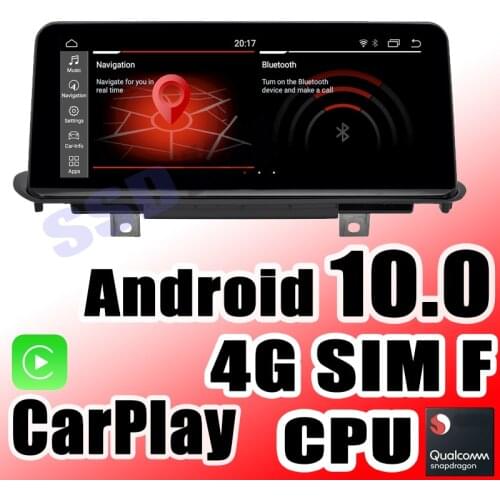 Car Navi GPS Navigation Android 10 For BMW X5 X6 X5M X6M F15 F16 F85 NBT xDrive Audio iDrive Carplay Multimedia Stereo System