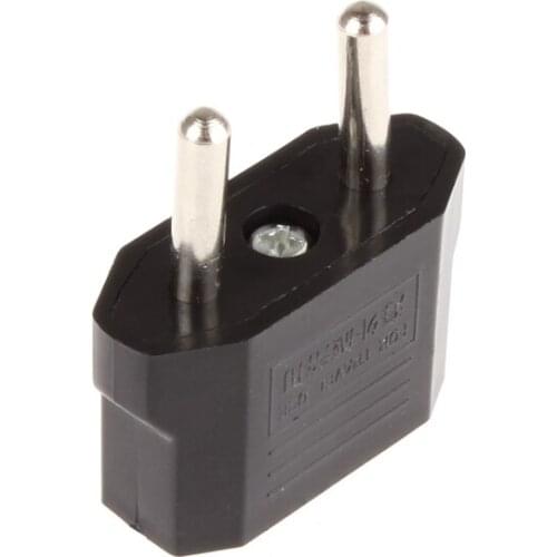 Dinto 10PCS/LOT Universal Travel US or AU to EU AC Plug Adapter Converter USA to Euro European Wall Power Charge Outlet Sockets