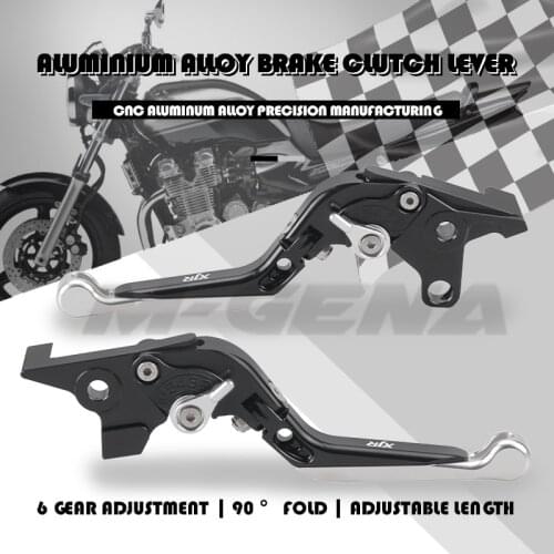 For XJR1300 XJR 1300 RACER 2004-2016 Motorcycle Accessories Folding Extendable Brake Clutch Levers