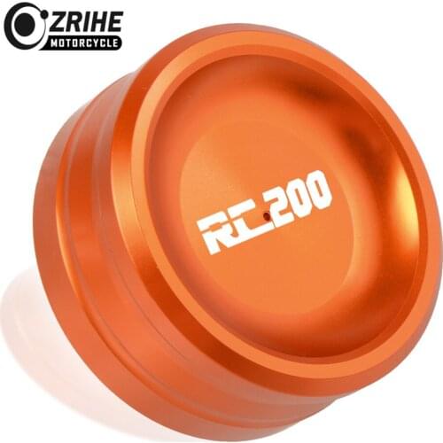 Motor cycle Engine Oil Cap Oil Fuel Filter motor bike Racing Engine Tank Cap Cover Oil Filler Cap For RC 200 all years