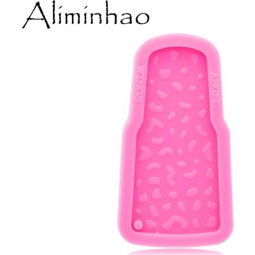 DY0700 Super Glossy Resin Tumble Key Chain Silicone cup Mold DIY Epoxy Mould Decoration Keychain