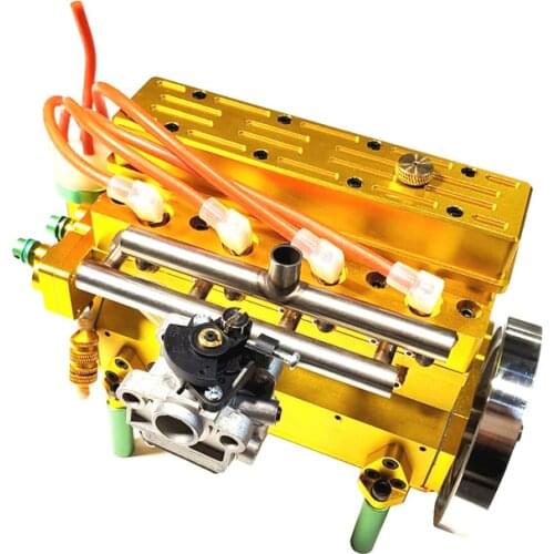 GN-G100 Gasoline Version Inline Four-cylinder Engine Model Original Gasoline Inline Four-cylinder Model Aviation Ship Model