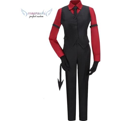 Helltaker Cerberus Cosplay Costume Halloween Carnival Costume