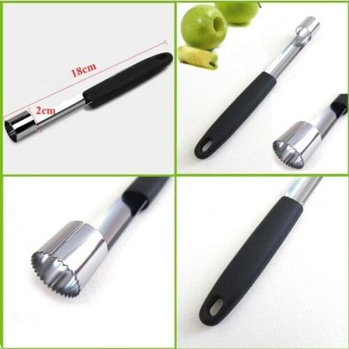 Stainless Steel Core Remover Fruit Apple Pear Corer Easy Twist Kitchen Tool