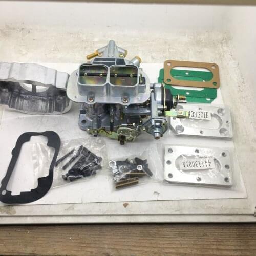 SherryBerg fajs 32/36dgv carburetor + air fitler adapter +base adapter for Suzuki Samurai 1985-1989 Conversion Kit manual choke