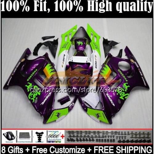 Injection Body For HONDA CBR 600F3 CBR600FS 1995 1996 11CL.281 CBR600 F3 CBR 600 CC FS F3 CBR600F3 95 96 OEM Fairing dark purple