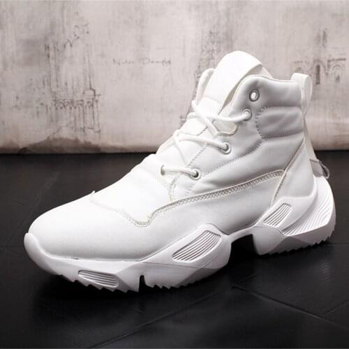 Stephoes Men Luxury Designer Fashion Casual Ankle Boots Spring Autumn Thick Bottom Youth Trending Sneakers Male Leisure Shoes