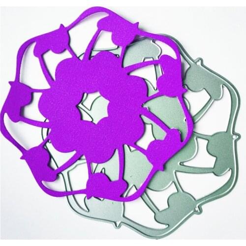 Metal Pattern darts paper die cutting dies for Scrapbooking/DIY Easter wedding Halloween Easter card