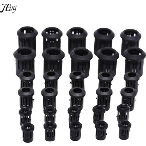 10pcs Black Plastic 3mm/5mm/8mm Lamp Bases LED Lamp Diode Holder Black Clip Bezel Socket Mount