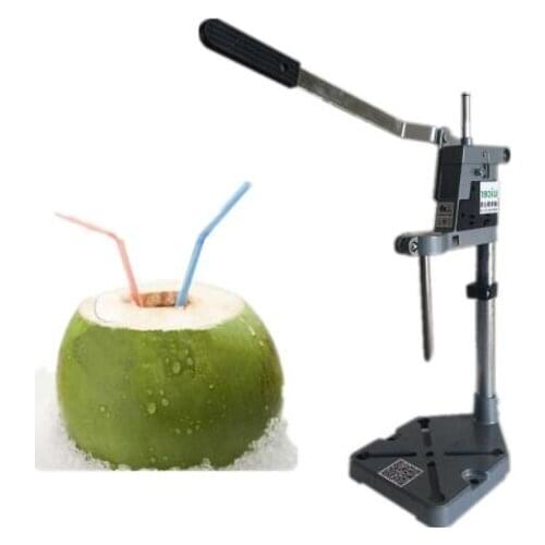 Manual coconut opening machine green coconut driller young coconut knife drill Tender coconut opener coconut punching machine