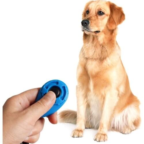 1pcs Pet Clicker Dog Training Whistle With LanyardPet Dog Trainer Assistive Guide With Key Ring Dog Pet Supplies