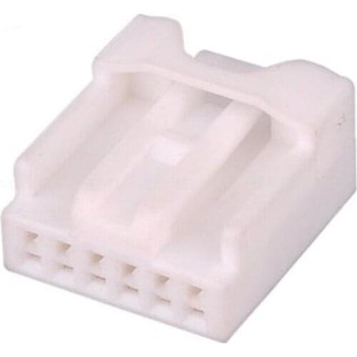 2/5/10sets 6pin plastic housing plug auto wiring harness unsealed cable connector 6098-2303