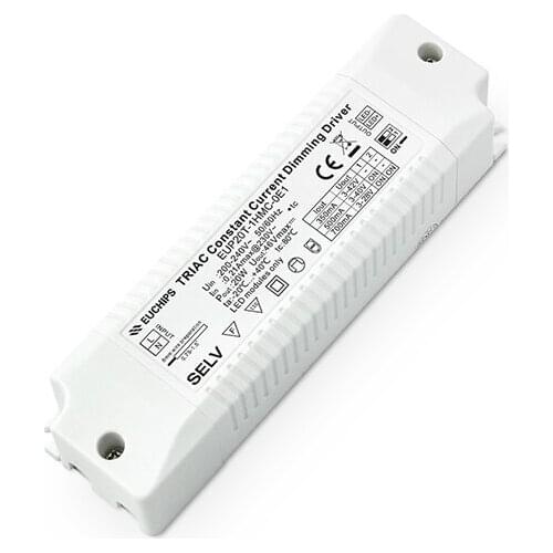 20W 350/500/700mA triac dimmable constant current led driver EUP20T-1HMC-0E1