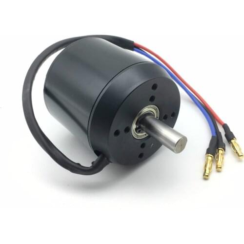Aerops C6374 KV170 KV200 Brushless Sensorless Motor 3000W Skateboard Engine M10 Motor Shaft 36V High Speed Electric Motor