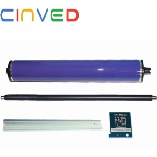1SetX DC250 Drum Chip+Cleaning Blade+OPC Drum+PCR Charge Roller for Xerox 240 242 250 252 DC 260 WorkCentre WC 7655 7665 7675