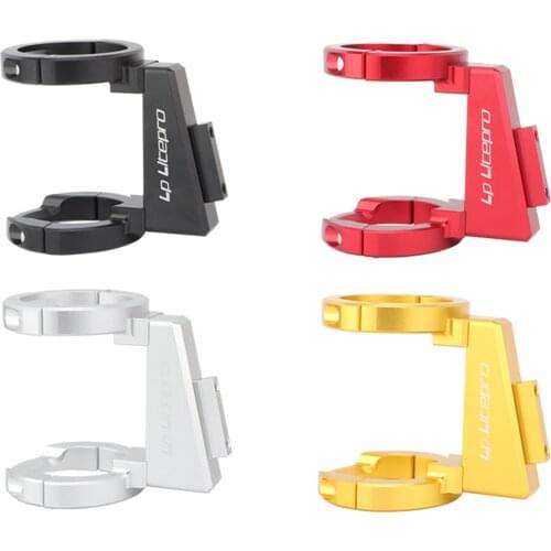 Bike Bicycle Carrier Block Adapter For Dahon Folding Bike Bag Rack Holder Front Carrier Block