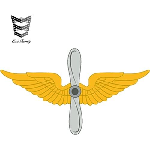 EARLFAMILY 13cm x 7.5cm Car Styling Car Sticker STICKER AVIATION US AIR FORCE Decal UNITED STATES Waterproof Car Accessories