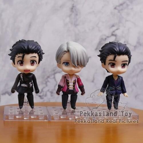 Yuri On Ice Katsuki Yuri 736 / 762 / Victor Nikiforov 741 Doll PVC Action Figure Collectible Model Toy