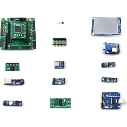 FPGA JTAG EP4CE6-C EP4CE6E22C8N ALTERA Cyclone IV FPGA Development Board + 12 Accessory Modules Kits = OpenEP4CE6-C Package A