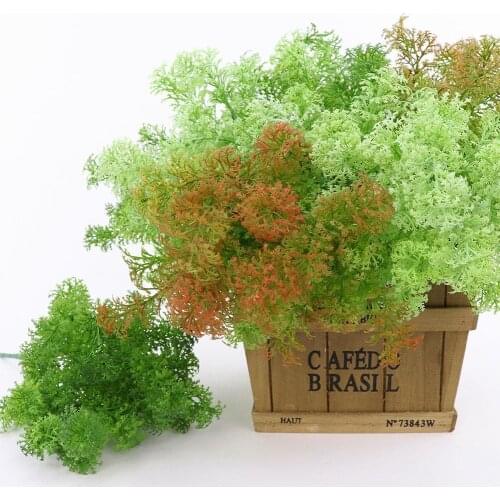 Artificial Plastic Moss Grass Plant Tree Home Office Party Furniture Water Plants Aquariums Desktop Garden Balcony Decor