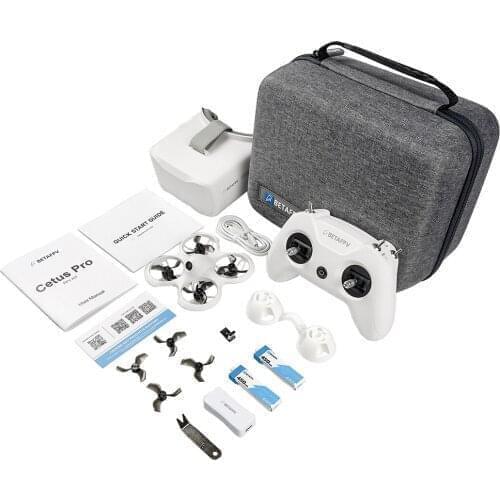 BETAFPV FPV BWhoop Drone Cetus Pro Kit RTF with LiteRadio 2 SE Transmitter VR02 FPV Goggles C02 FPV Micro Camera Quadcopter