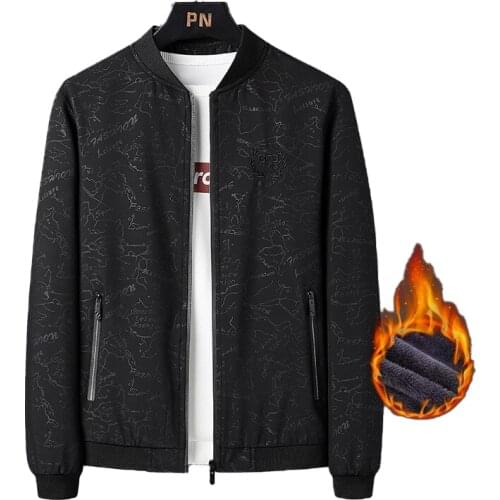 9XL Big Size Jackets Men Oversize Jacket Windbreaker Solid Color Autumn Thick Jacket Coat Casual Fashion Outwear Plus Size 8XL