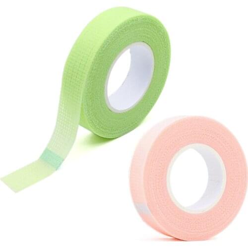Non-Woven False Eyelash Extension Tape Anti-Allergy Easy Tear Grafted Eyelash Isolation Eye Tapes Under Patchs Eye Stickers Pad