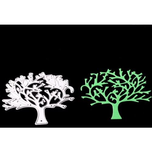 2018 New Tree Metal Cutting Dies for scrapbook Stencils for Craft Paper DIY Scrapbooking new die Cut Template